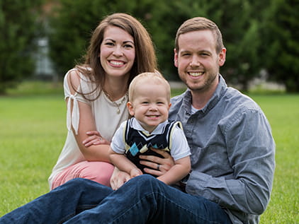 Leukemia patient Andrew Claassen.