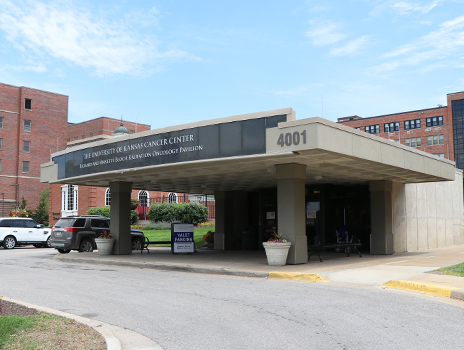 Radiation oncology pavilion.