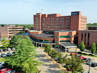 The University of Kansas Cancer Center St. Francis Campus.