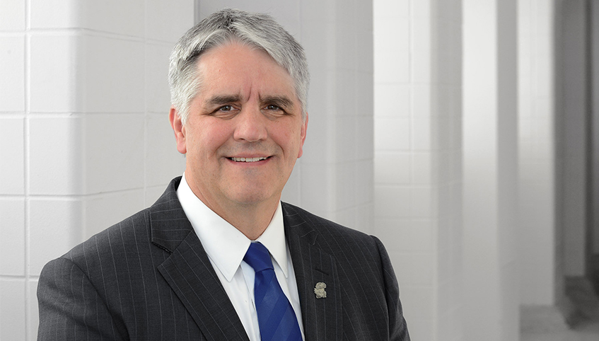 The University of Kansas Cancer Center director, Dr. Jensen.