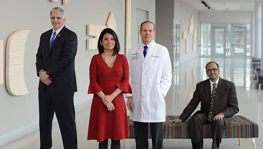 Group of cancer researchers.