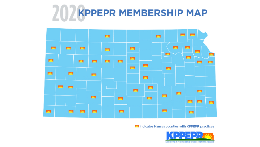 Map of KPPEPRS members