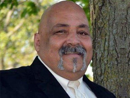 Colorectal cancer patient John Chavez.