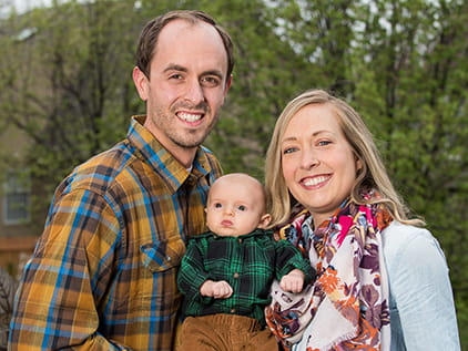 Colorectal cancer patient Ashley Havlena Flynn.