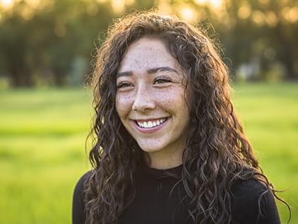 Young Woman Smiling