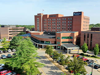 The University of Kansas Cancer Center St. Francis Campus.