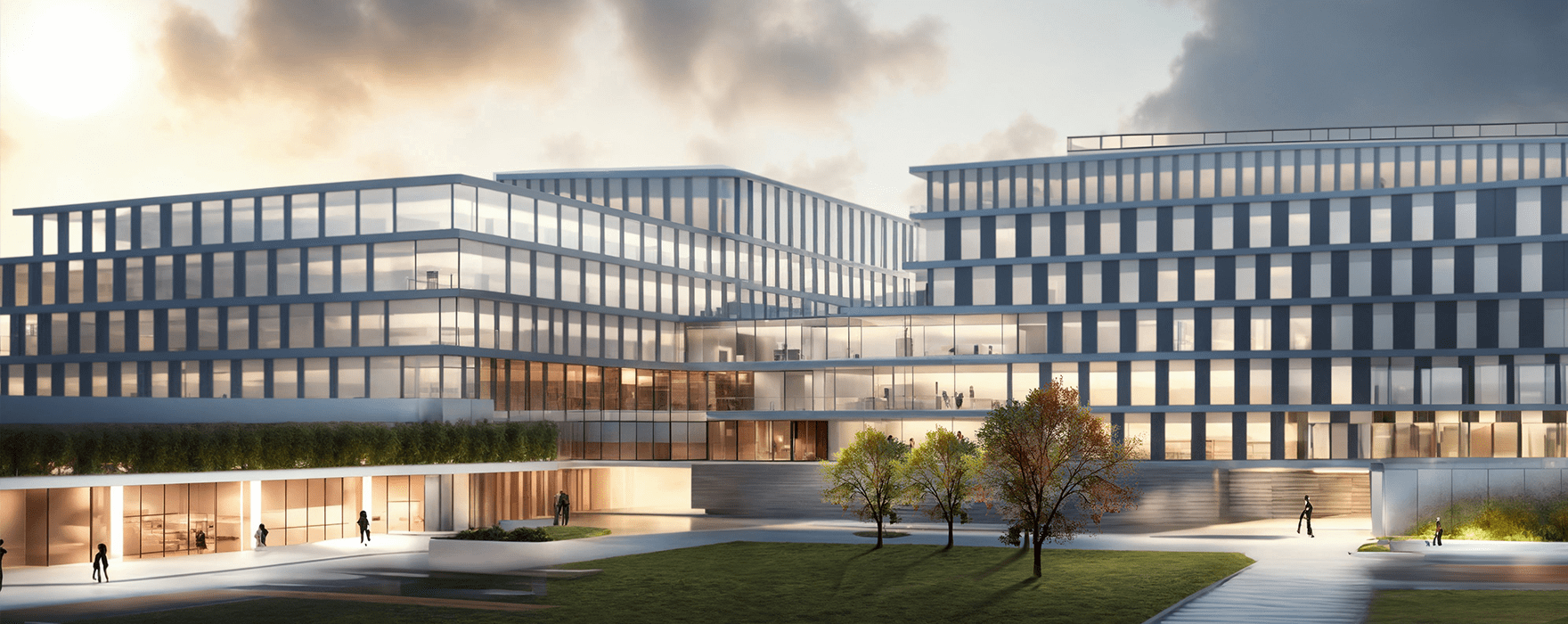 The University of Kansas Cancer Center Building Rendering