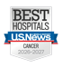 US News and World Report Best Hospitals for Cancer 2026-2027 Badge