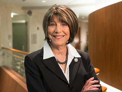 Lung cancer patient Jeanne Ackerson.