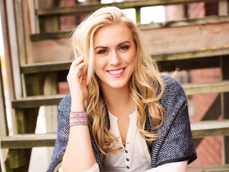 Lymphoma patient Nicole Cummings.