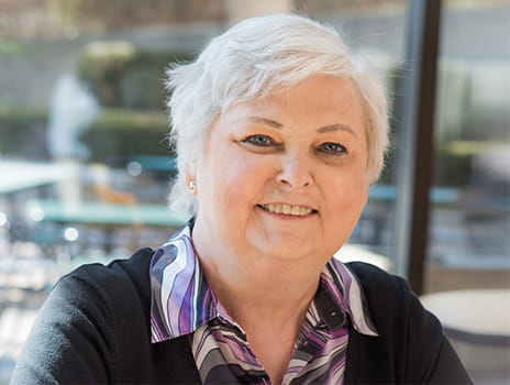 Ovarian cancer patient Dorothy Davis.