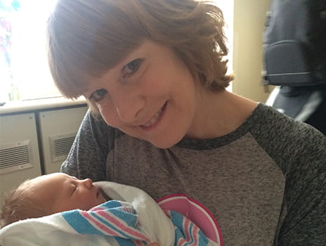 Breast cancer patient Wendy Denham.