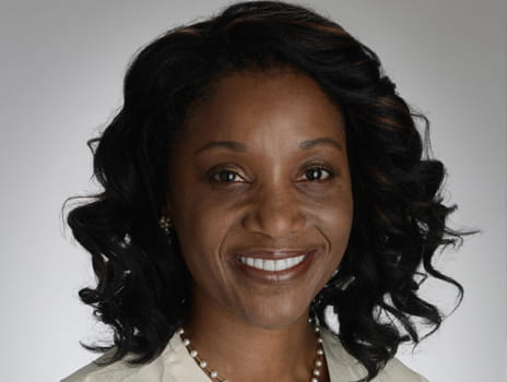 Dr. Diane Mahoney smiles at camera in a headshot