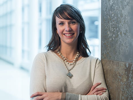 Cancer patient Emily Dumler.