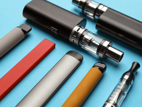 a collection of e cigarettes