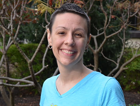 Cancer patient Maja Freeman.