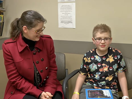 Sarcoma patient Alex Goodwin.