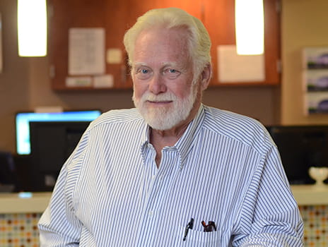 Prostate cancer patient Don Hall.