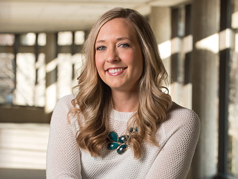 Colorectal cancer patient Ashley Havlena.