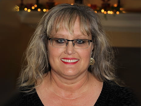 Ovarian cancer patient Trisha Hill.