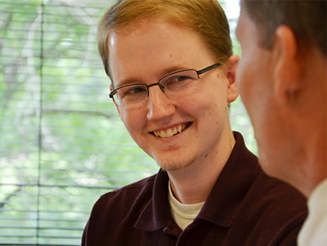 Cancer patient Aaron Klaassen.