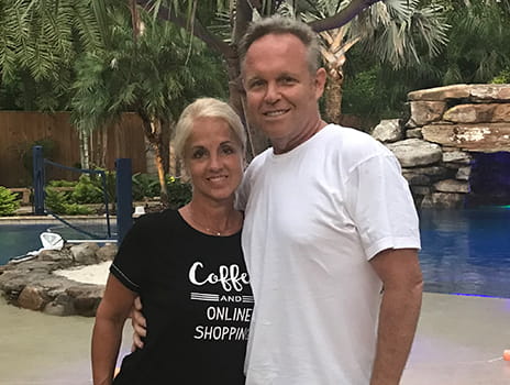 Sarcoma patient Curt Melin.