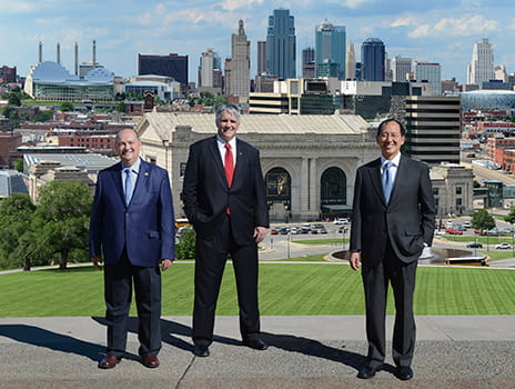 Cancer research leaders.