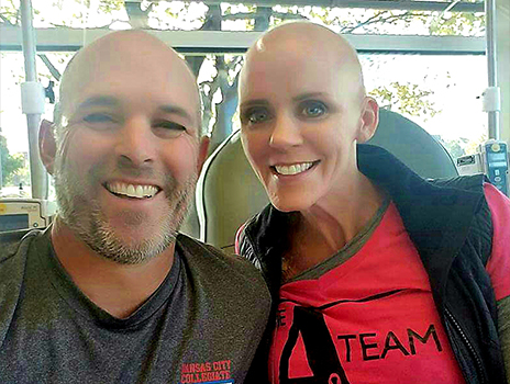 Breast cancer patient Angelique Nedved.