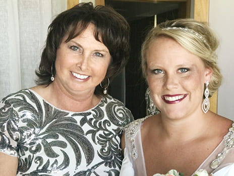 Cervical cancer patient Rynette Reiling Minor.