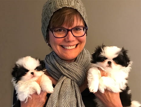 Breast cancer patient Lisa White.