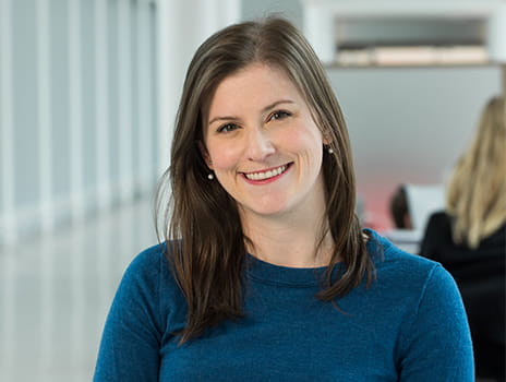 Cancer patient Megan Woody-Fowler.