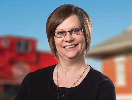 Breast cancer patient Cathy Young.