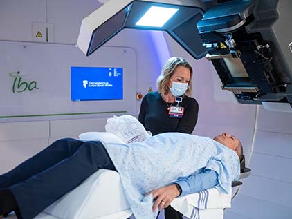 Proton therapy scan