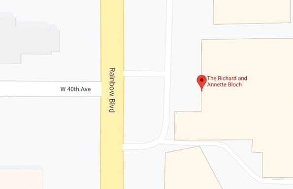 Radiation oncology pavilion map